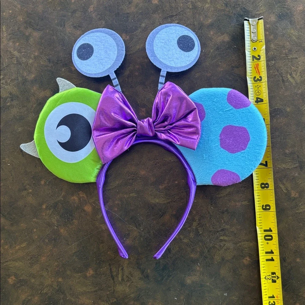 Monsters Inc. Mike, Sully , & Boo Disney Pixar - MINNIE MOUSE Ears Headband NEW